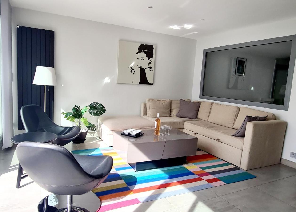 Magnifique Appartement Vue Mer - Grande Terrasse Et Piscine Bandol Zewnętrze zdjęcie