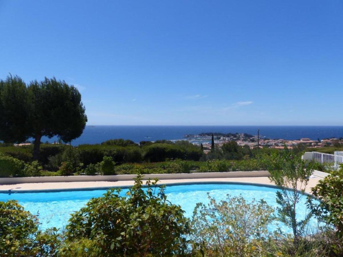 Magnifique Appartement Vue Mer - Grande Terrasse Et Piscine Bandol Zewnętrze zdjęcie