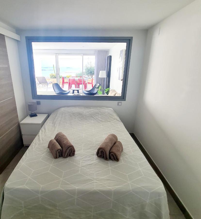 Magnifique Appartement Vue Mer - Grande Terrasse Et Piscine Bandol Zewnętrze zdjęcie