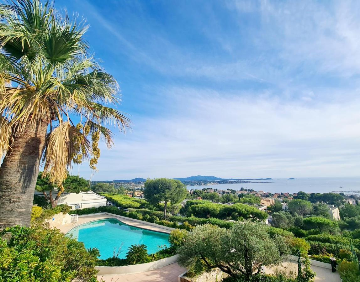 Magnifique Appartement Vue Mer - Grande Terrasse Et Piscine Bandol Zewnętrze zdjęcie